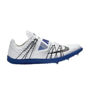Nike Triple Jump Elite 'White Racer Blue' athletics jumping spikes